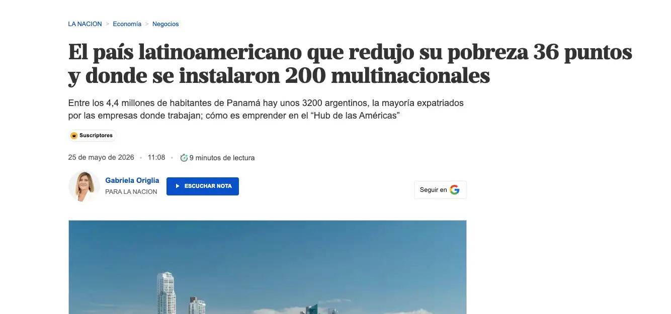 Аргентинцы в Панаме: бизнес и жизнь глазами La Nación